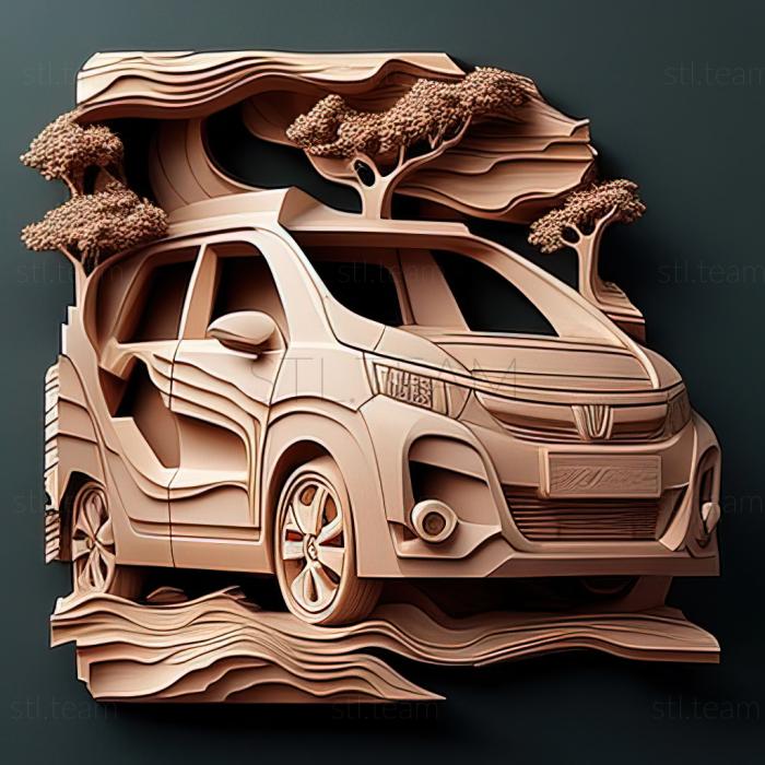 3D модель Хонда Фрид (STL)